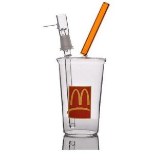 McDonalds Cup Dab Rig with Downstem