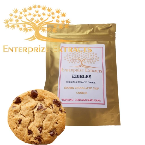 ***3x $50 SALE*** 500mg Chocolate Chip Cookie by Enterprize Edibles