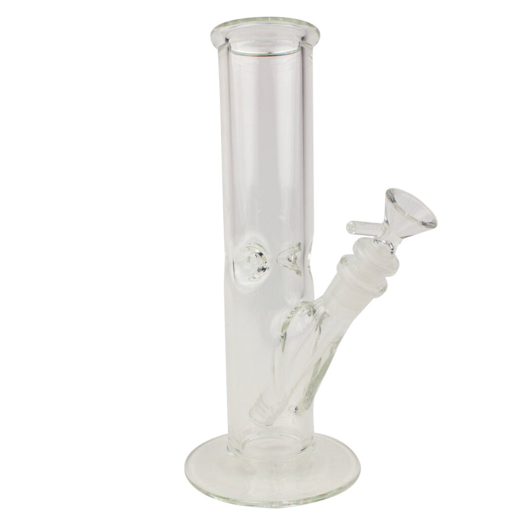 10 clear straight tube ice catcher glass water pipe by Cloud Legends 420