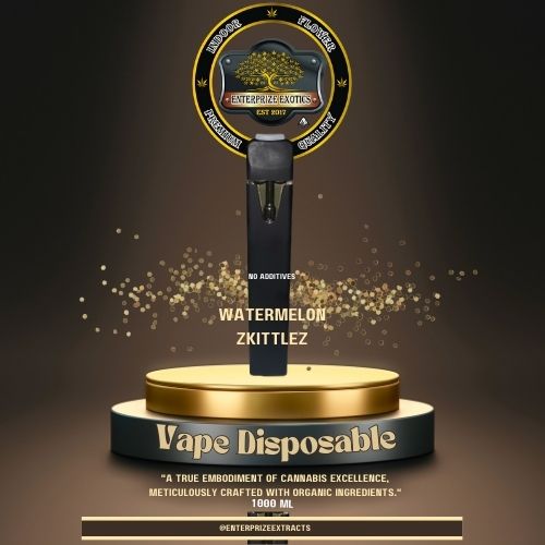 Watermelon Zkittlez Disposable Vape Cartridge by Enterprize Extracts - Dispensary near me - Cannabis Delivery Watermelon Zkittlez Disposable Vape Cartridge by Enterprize Extracts - Dispensary near me - Cannabis Delivery