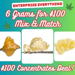 6 grams for $100 Mix and Match by Enterprize Extract from Cloud Legends 420